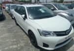 2014 Toyota fielder for Sale in Guyana – White – Ref 13359