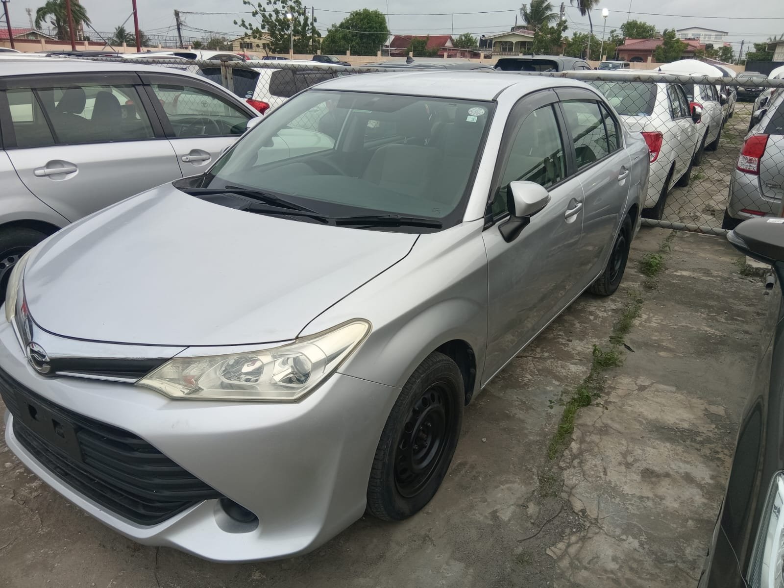 2016 Toyota Axio for Sale in Guyana – Silver – Ref 13371