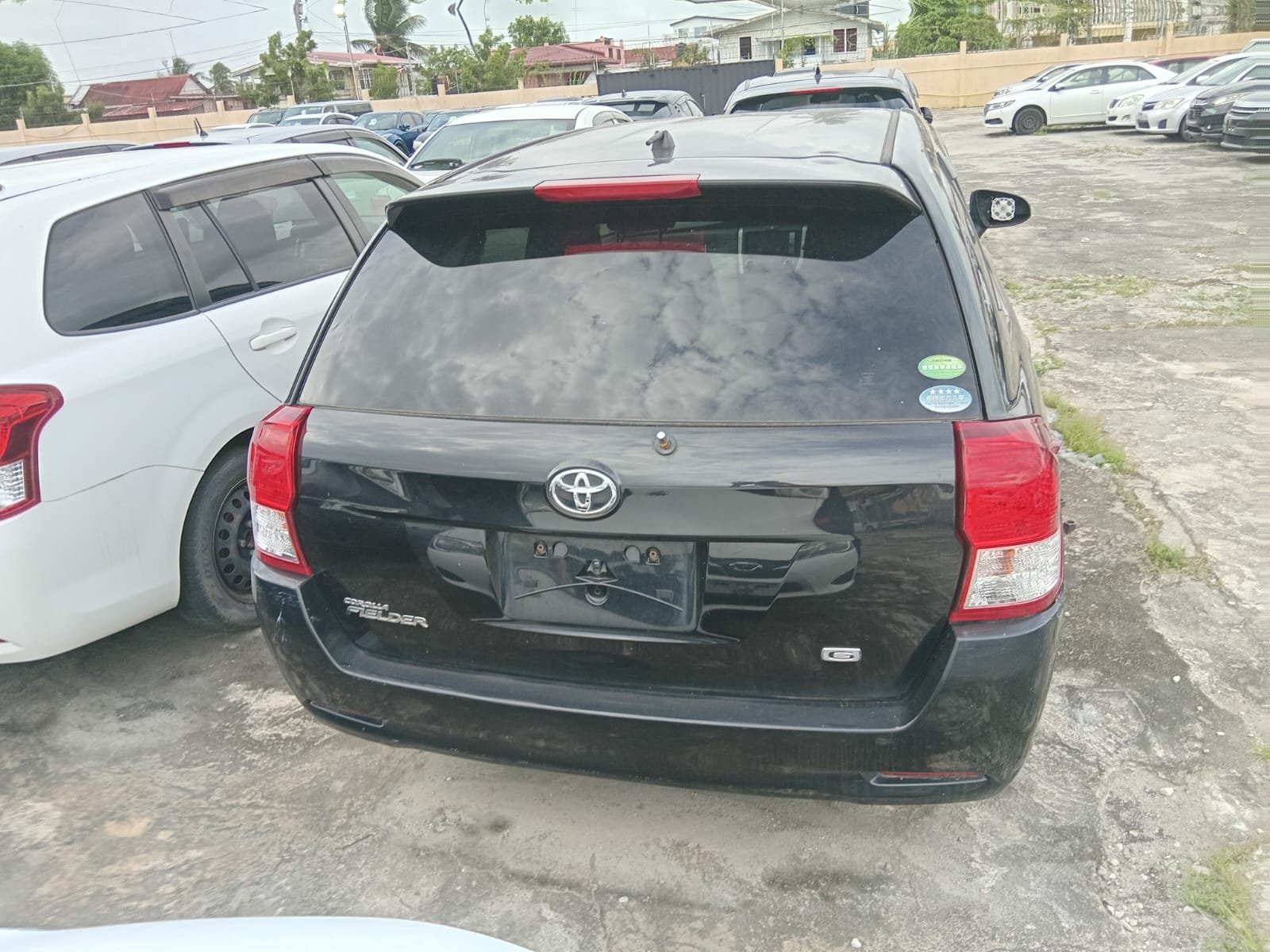 2012 Toyota Fielder for Sale in Guyana – Black – Ref 13333