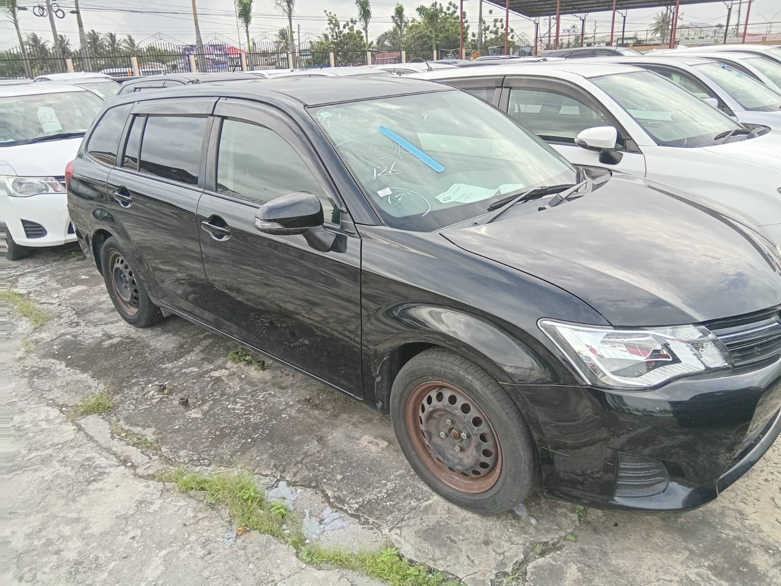 2012 Toyota Fielder for Sale in Guyana – Black – Ref 13333