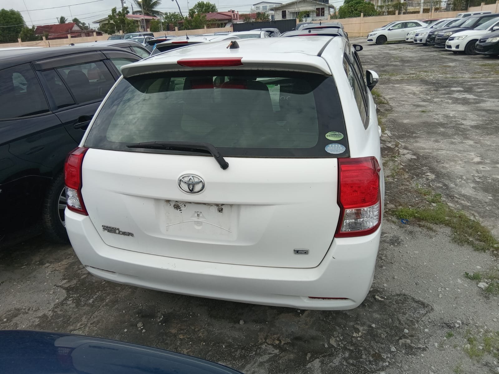 2012 Toyota Fielder Wagon for Sale in Guyana – White – Ref 13345