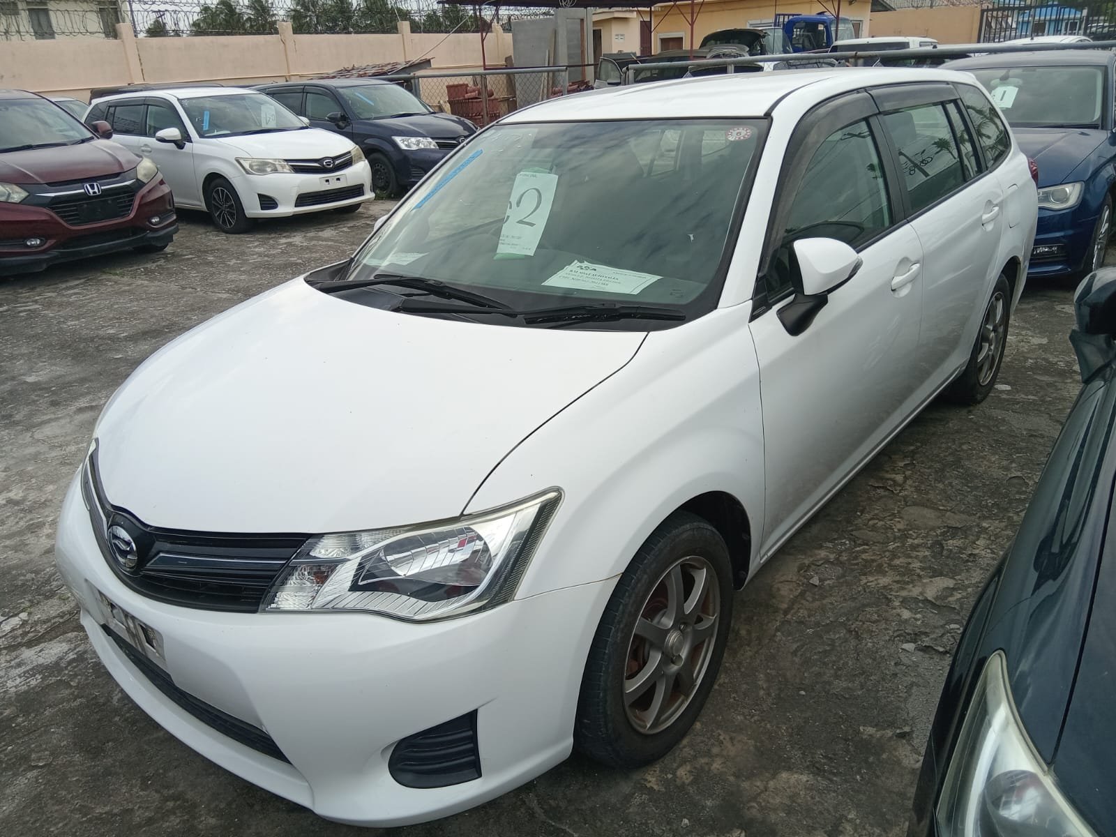 2012 Toyota Fielder Wagon for Sale in Guyana – White – Ref 13345