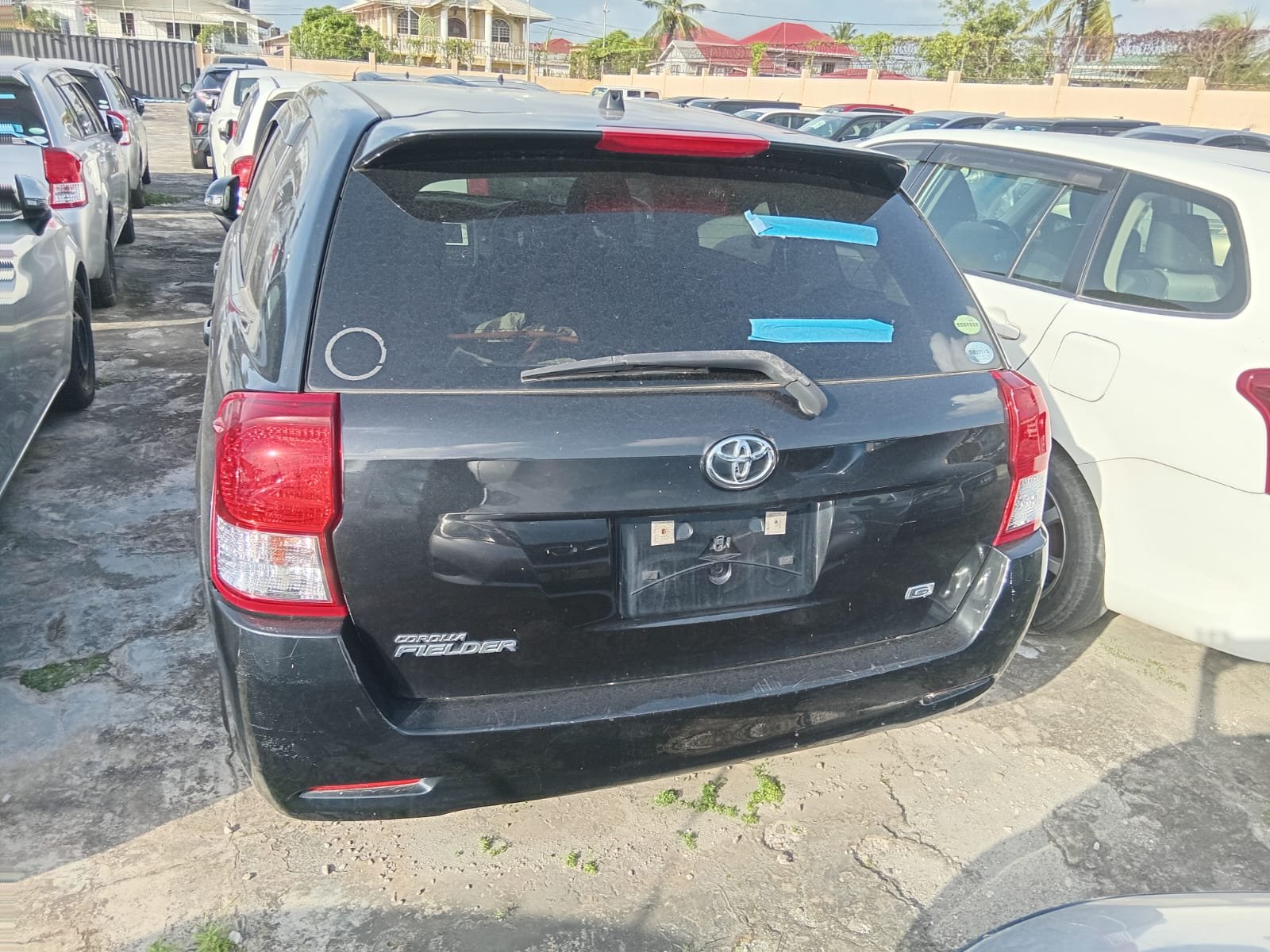 2012 Toyota Fielder Wagon for Sale in Guyana – Black – Ref 13397