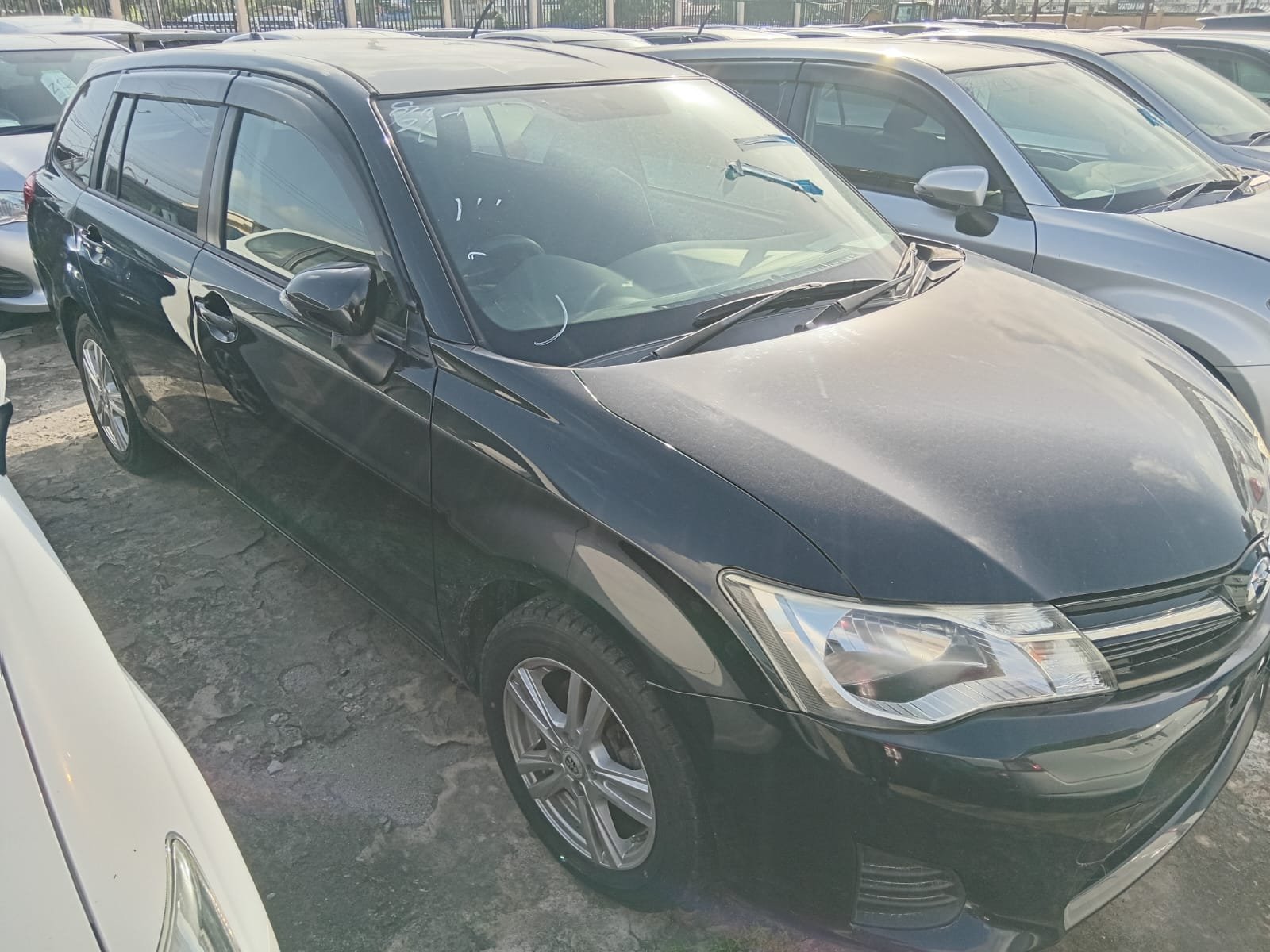 2012 Toyota Fielder Wagon for Sale in Guyana – Black – Ref 13397