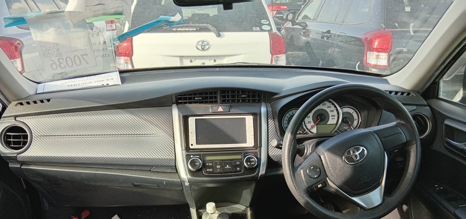 2012 Toyota Fielder Wagon for Sale in Guyana – Black – Ref 13397