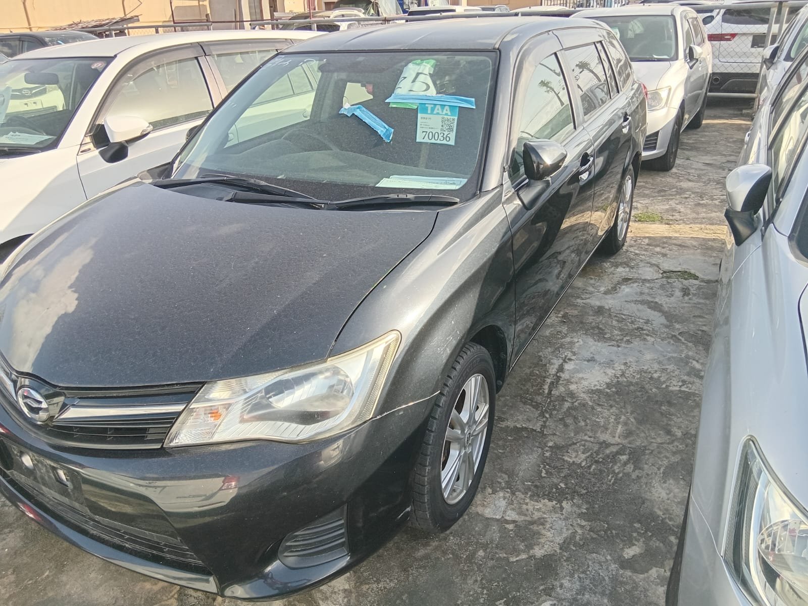 2012 Toyota Fielder Wagon for Sale in Guyana – Black – Ref 13397