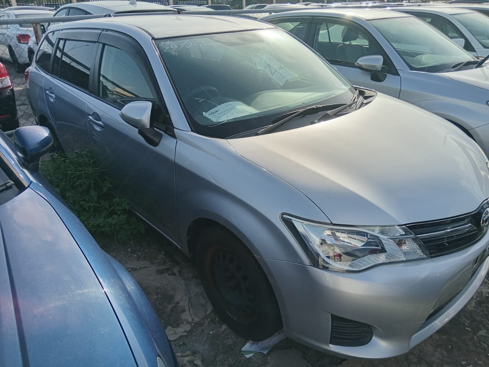 2014 Toyota Fielder Wagon for Sale in Guyana – Silver – Ref 13404