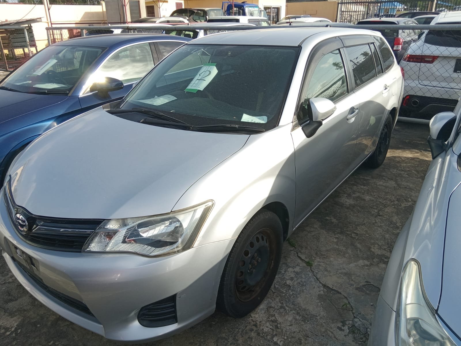 2014 Toyota Fielder Wagon for Sale in Guyana – Silver – Ref 13404