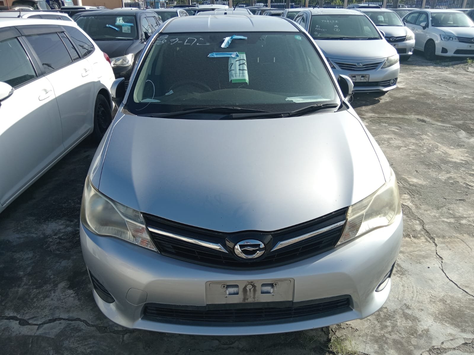 Toyota Fielder Wagon for Sale in Guyana – Silver – Ref 13432
