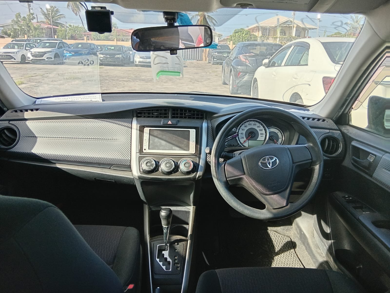 Toyota Fielder Wagon for Sale in Guyana – Silver – Ref 13432
