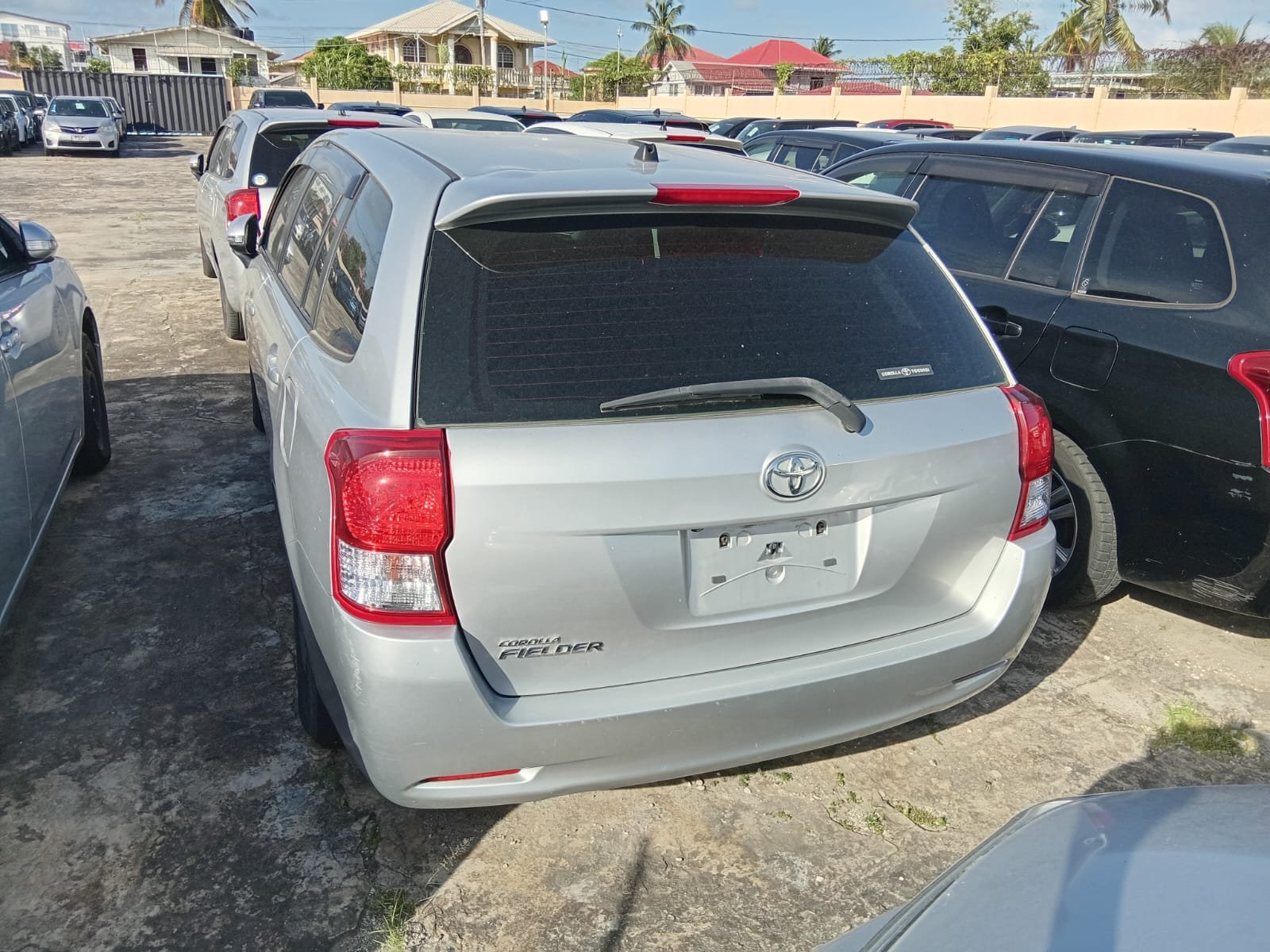 2013 Toyota Fielder Wagon for Sale in Guyana – Silver – Ref 13439