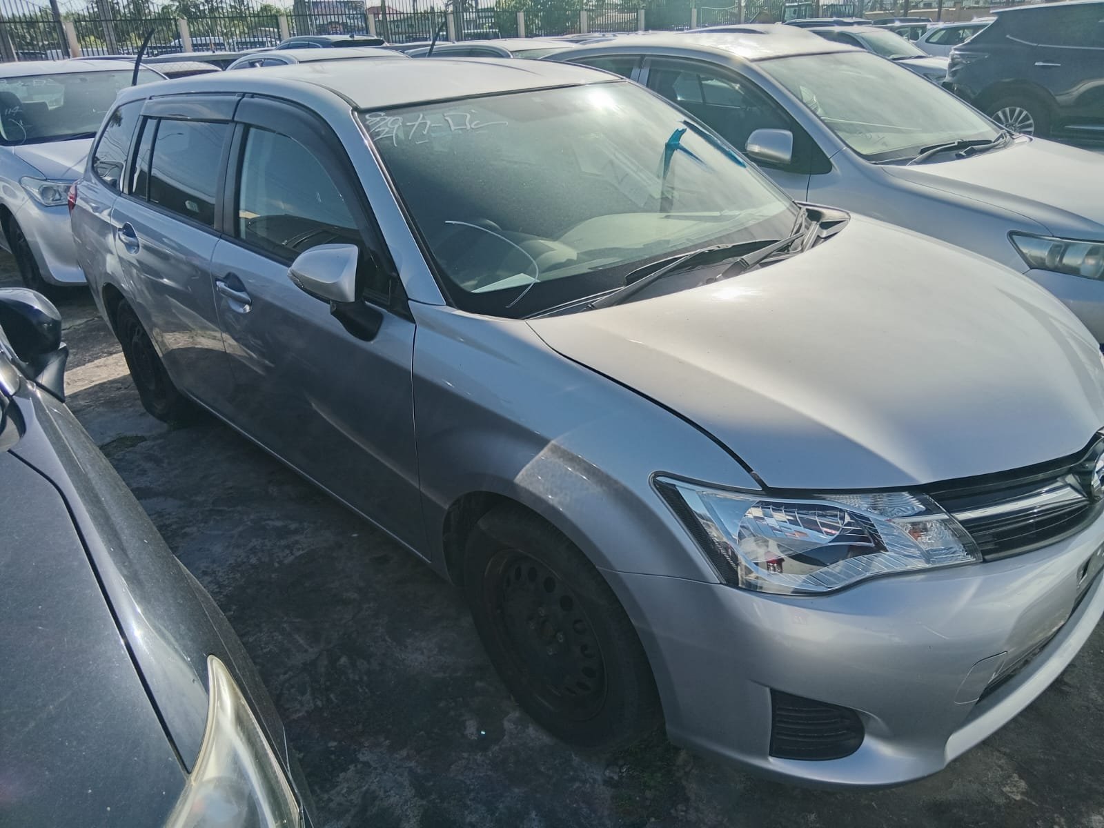 2013 Toyota Fielder Wagon for Sale in Guyana – Silver – Ref 13439