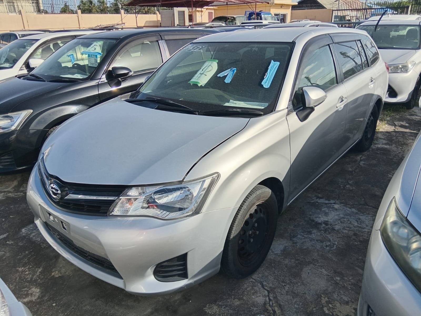 2013 Toyota Fielder Wagon for Sale in Guyana – Silver – Ref 13439