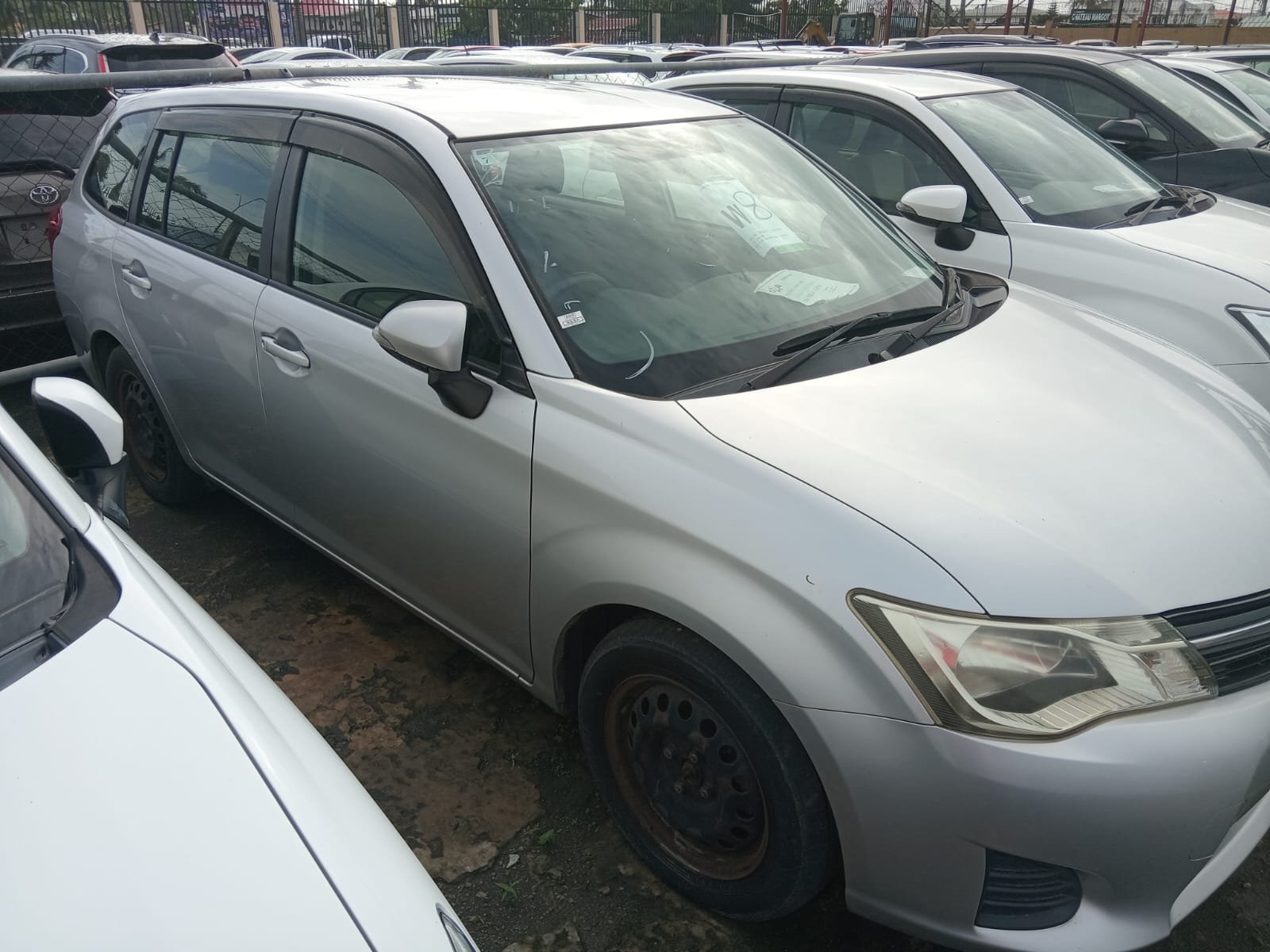 2013 Toyota Fielder Wagon for Sale in Guyana – Silver – Ref 13482