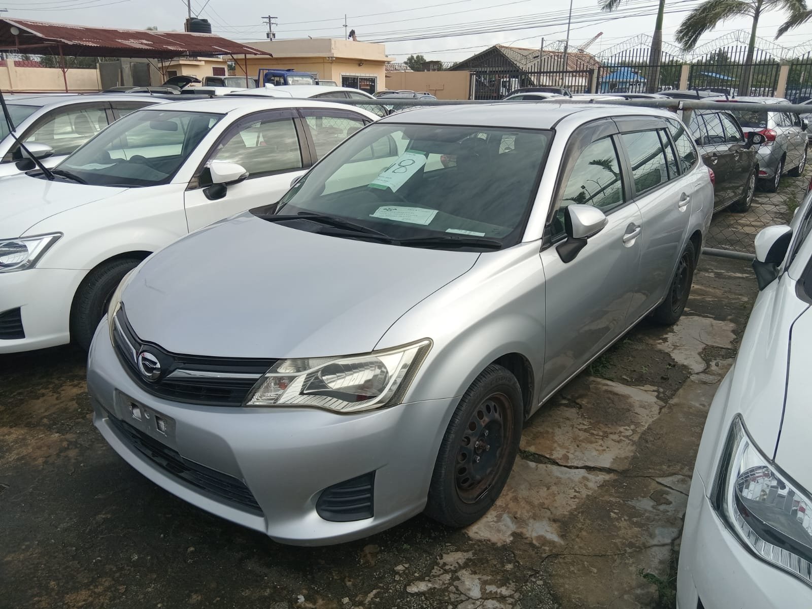 2013 Toyota Fielder Wagon for Sale in Guyana – Silver – Ref 13482