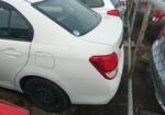 2015 Toyota Axio for Sale in Guyana – White – Ref 13489