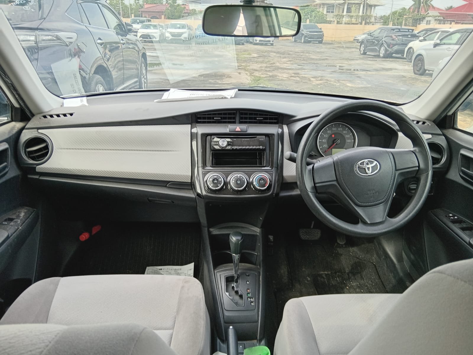 2015 Toyota Axio for Sale in Guyana – White – Ref 13489