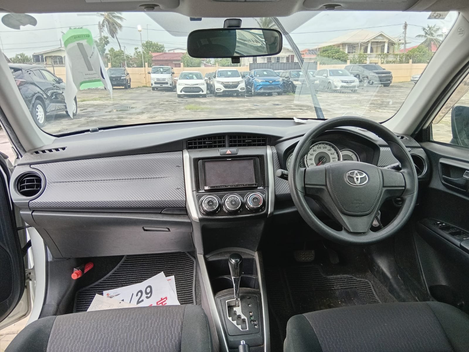2013 Toyota Fielder Wagon for Sale in Guyana – White – Ref 13503