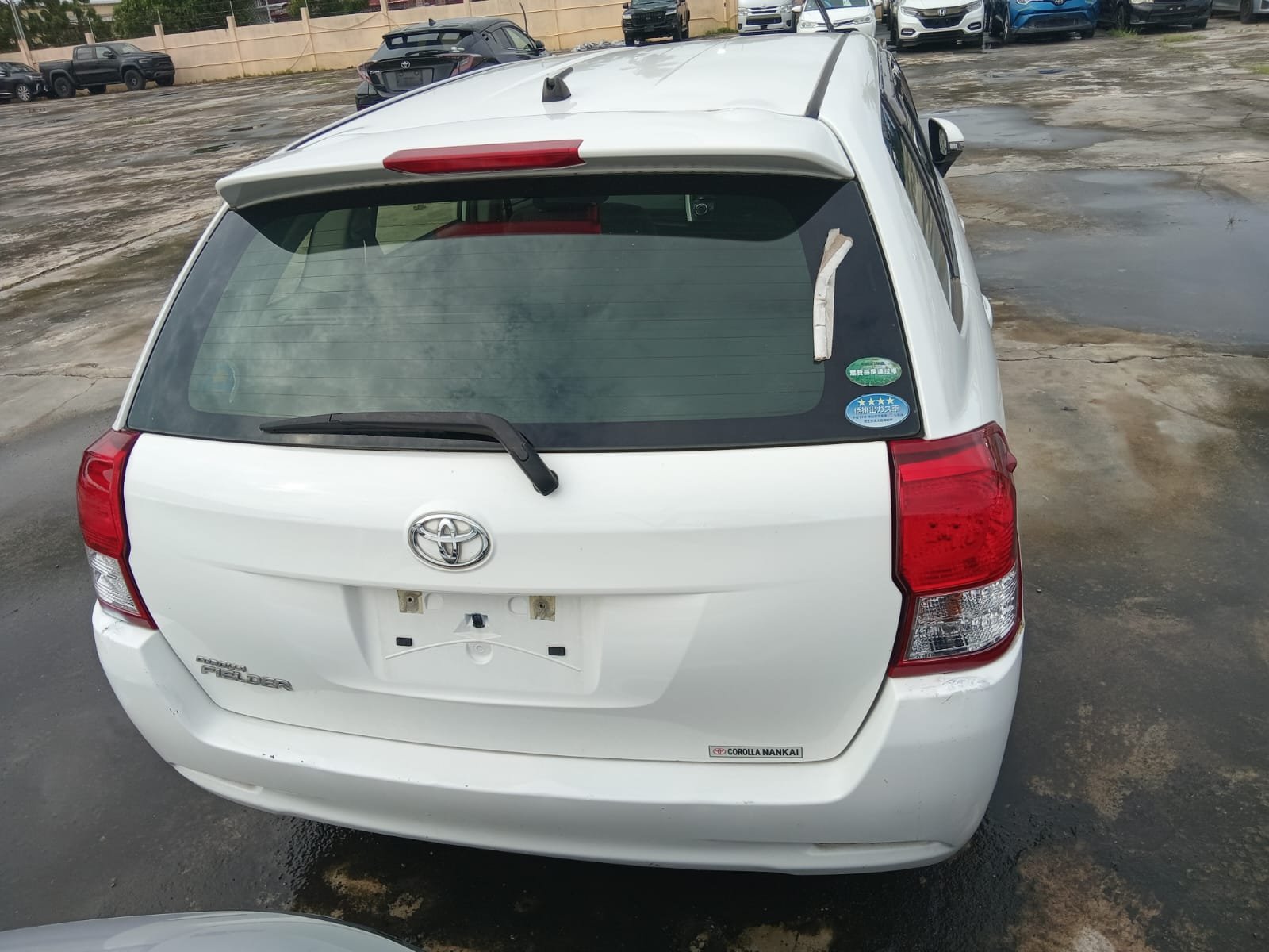2013 Toyota Fielder Wagon for Sale in Guyana – White – Ref 13503