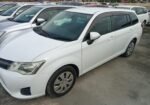 2014 Toyota Fielder Wagon for Sale in Guyana – White – Ref 13567