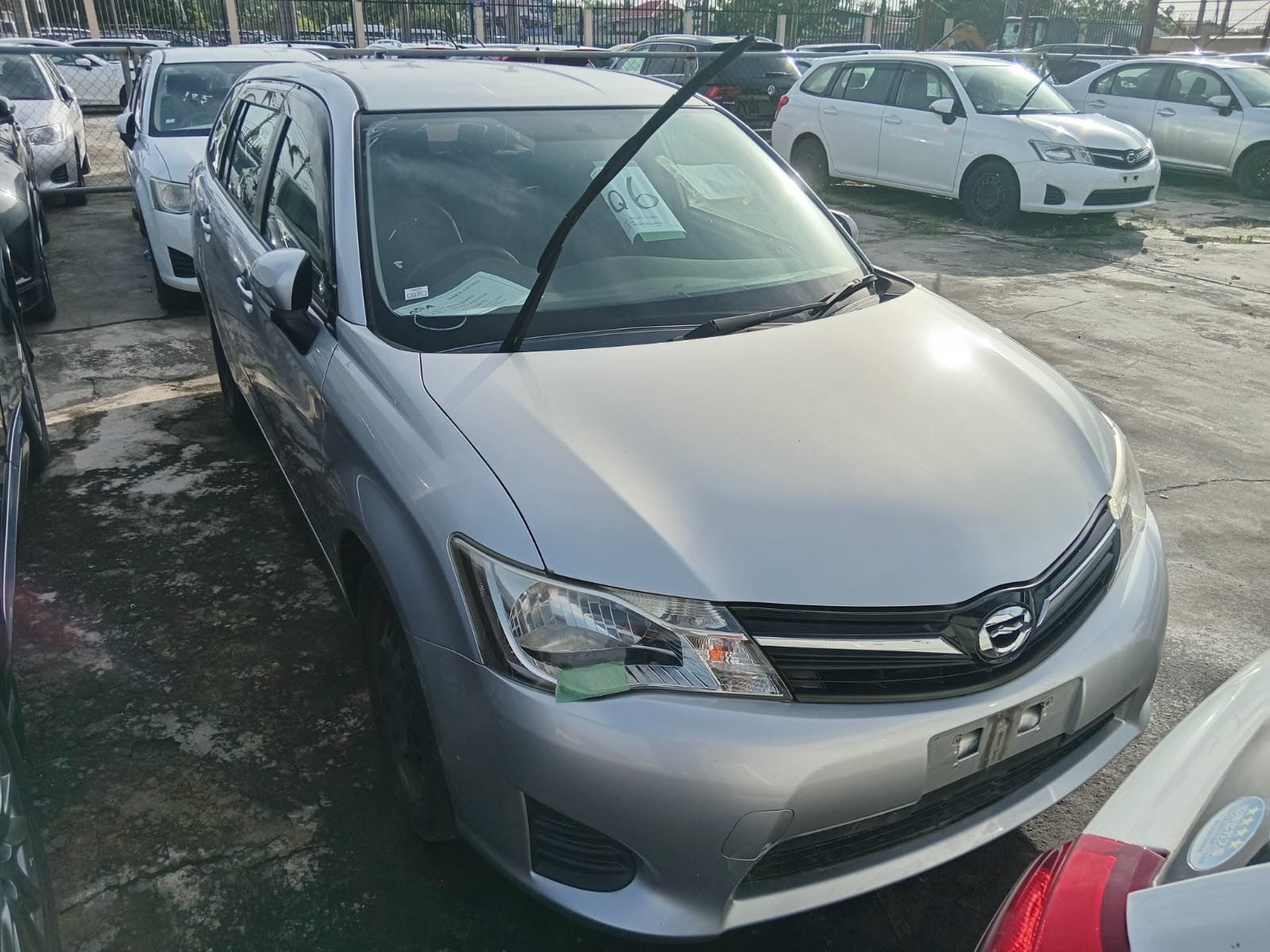 2015 Toyota Fielder Wagon for Sale in Guyana – Silver – Ref 13525