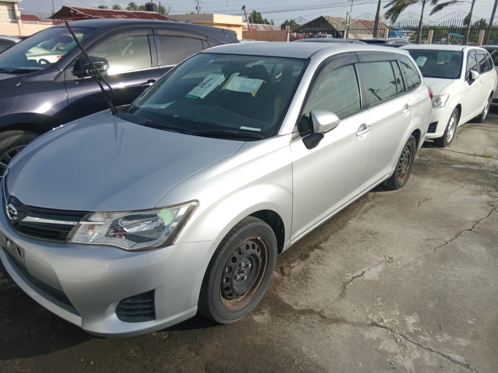 2015 Toyota Fielder Wagon for Sale in Guyana – Silver – Ref 13525