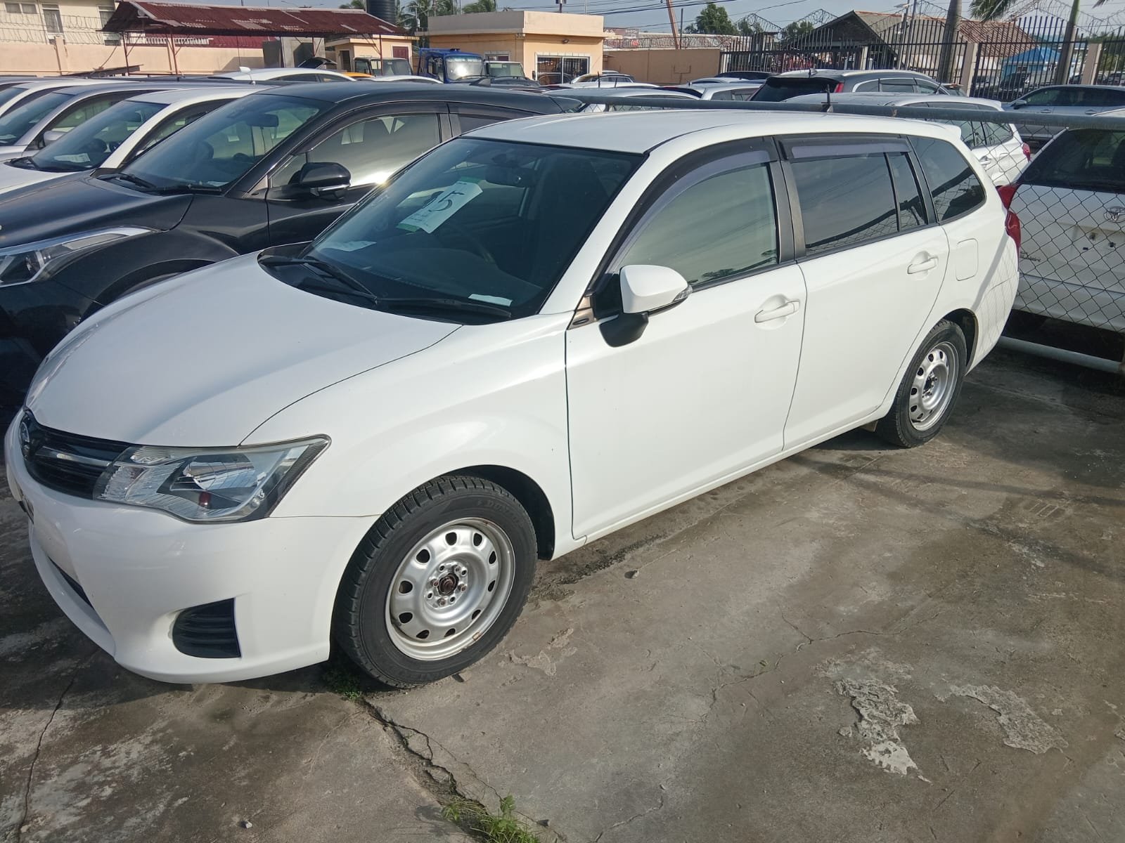 2012 Toyota Fielder Wagon for Sale in Guyana – White – Ref 13532