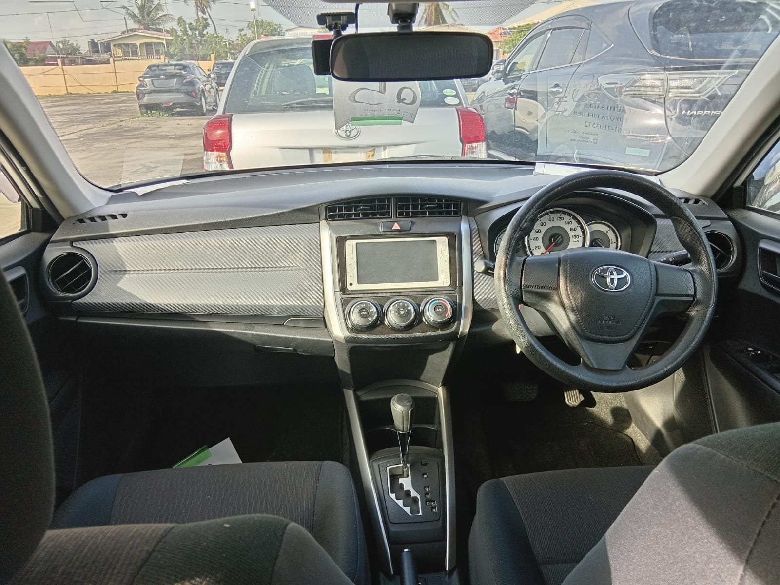 2014 Toyota Fielder Wagon for Sale in Guyana – White – Ref 13538