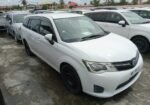 2013 Toyota Fielder Wagon for Sale in Guyana – White – Ref 13609