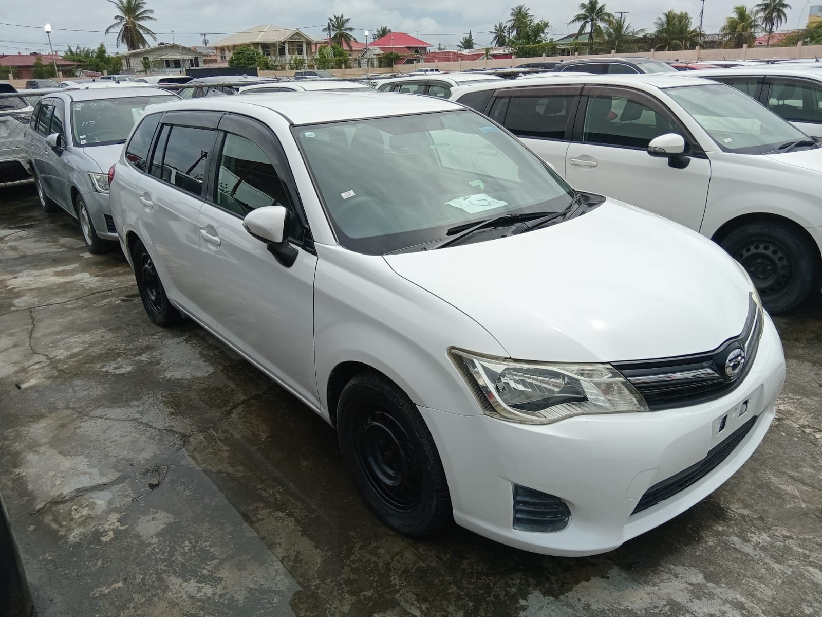 2013 Toyota Fielder Wagon for Sale in Guyana – White – Ref 13609