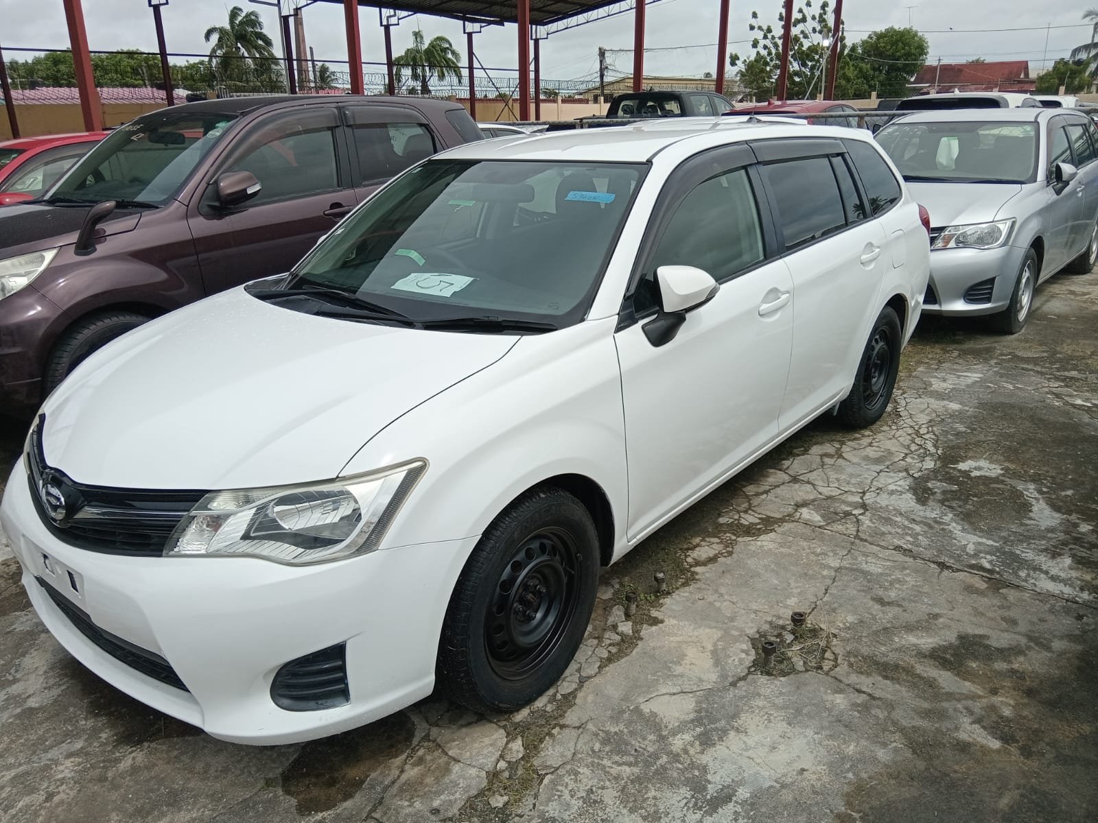 2013 Toyota Fielder Wagon for Sale in Guyana – White – Ref 13609