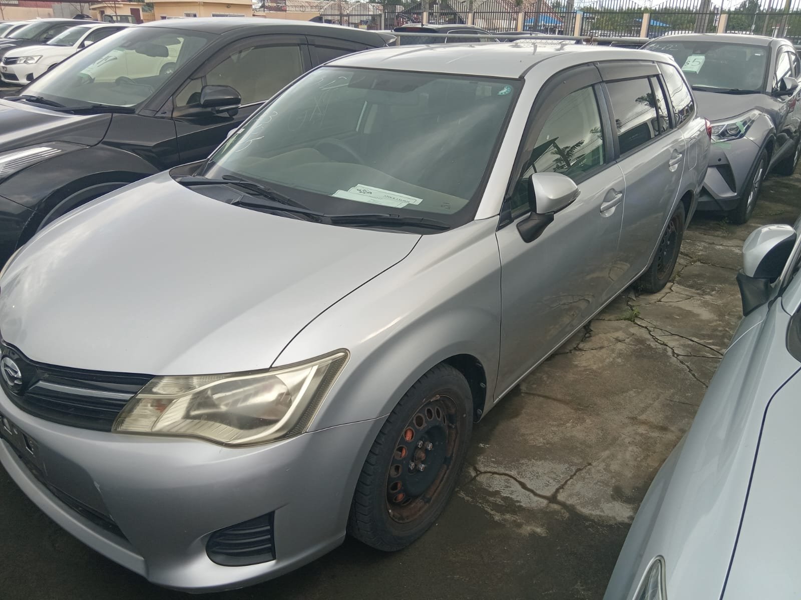 2012 Toyota Fielder Wagon for Sale in Guyana – Silver – Ref 13616