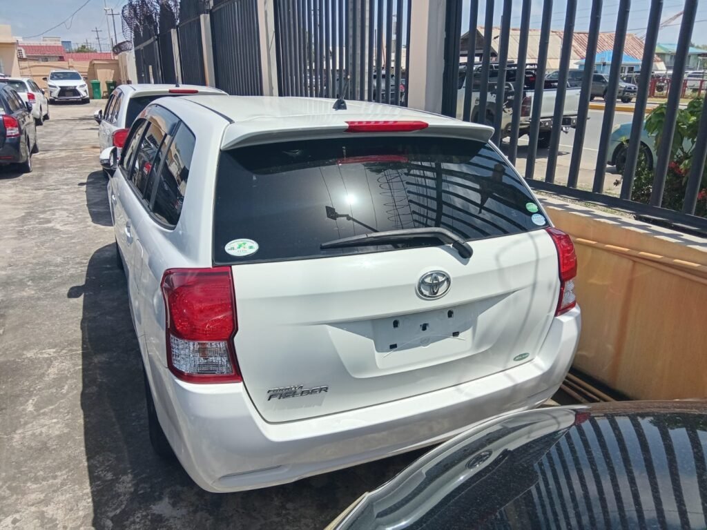 2013 Toyota Fielder Wagon for Sale in Guyana – White – Ref 13711