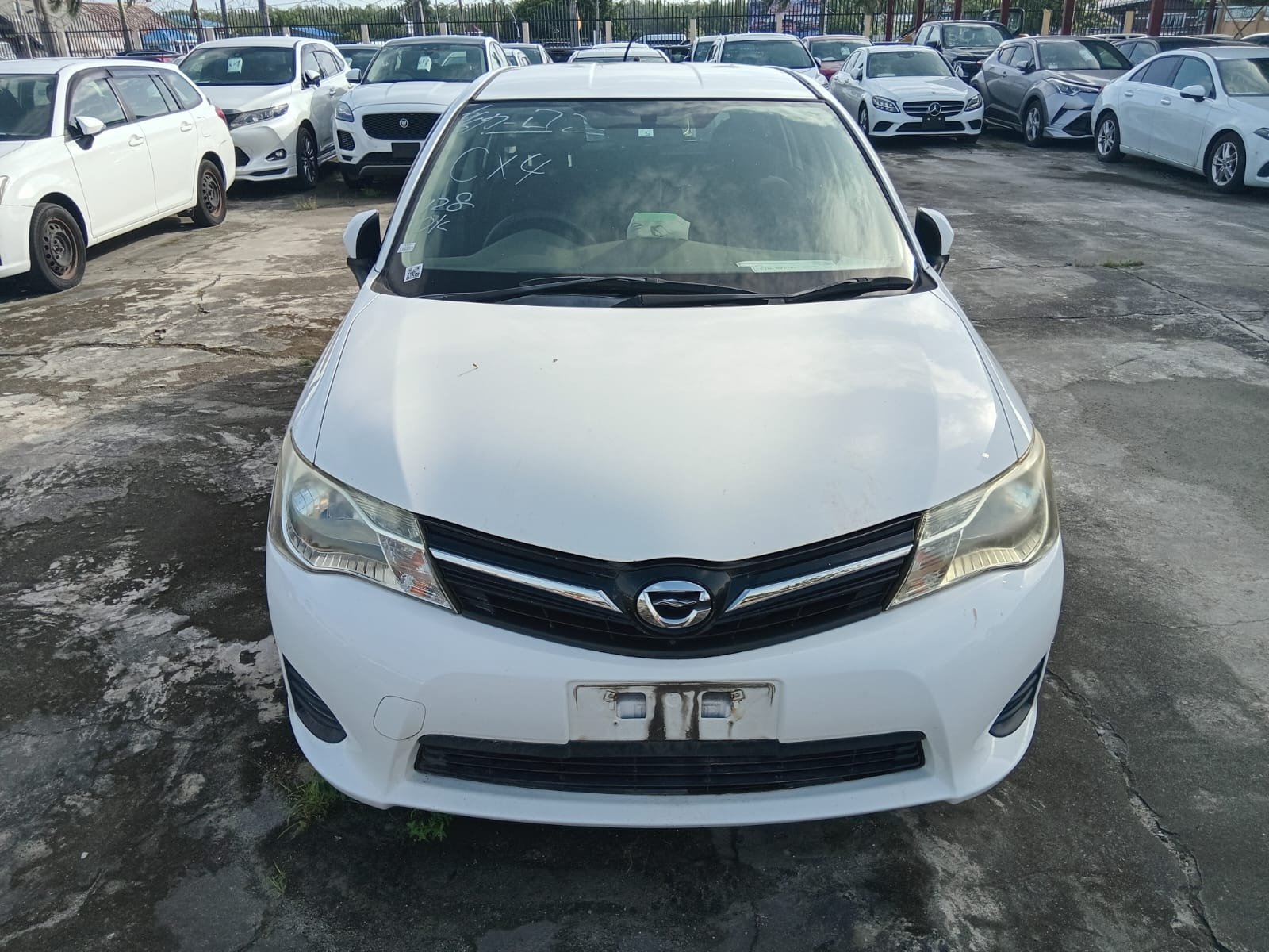 2014 Toyota Fielder Wagon for Sale in Guyana – White – Ref 13676