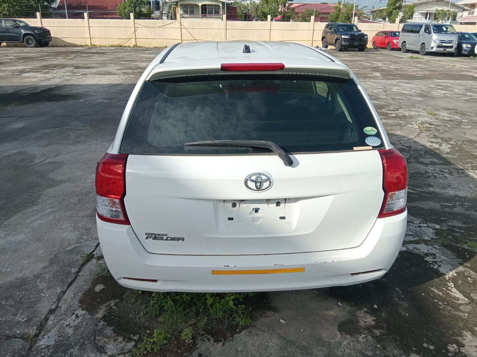 2014 Toyota Fielder Wagon for Sale in Guyana – White – Ref 13676