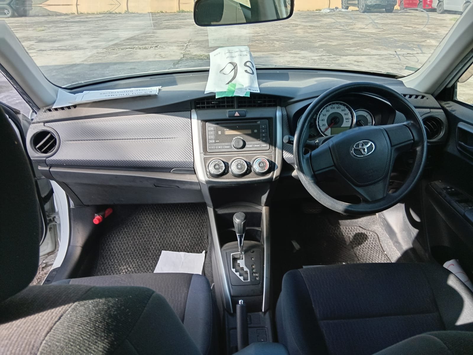 2014 Toyota Fielder Wagon for Sale in Guyana – White – Ref 13676