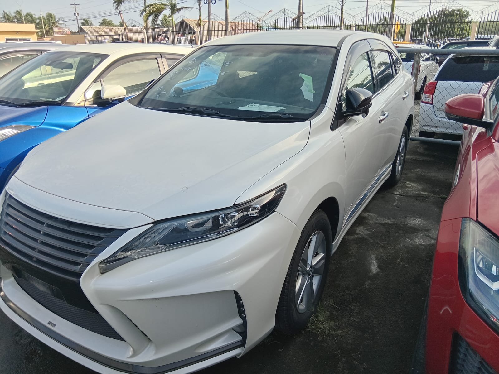 2014 Toyota HARRIER for Sale in Guyana – White – Ref 13691