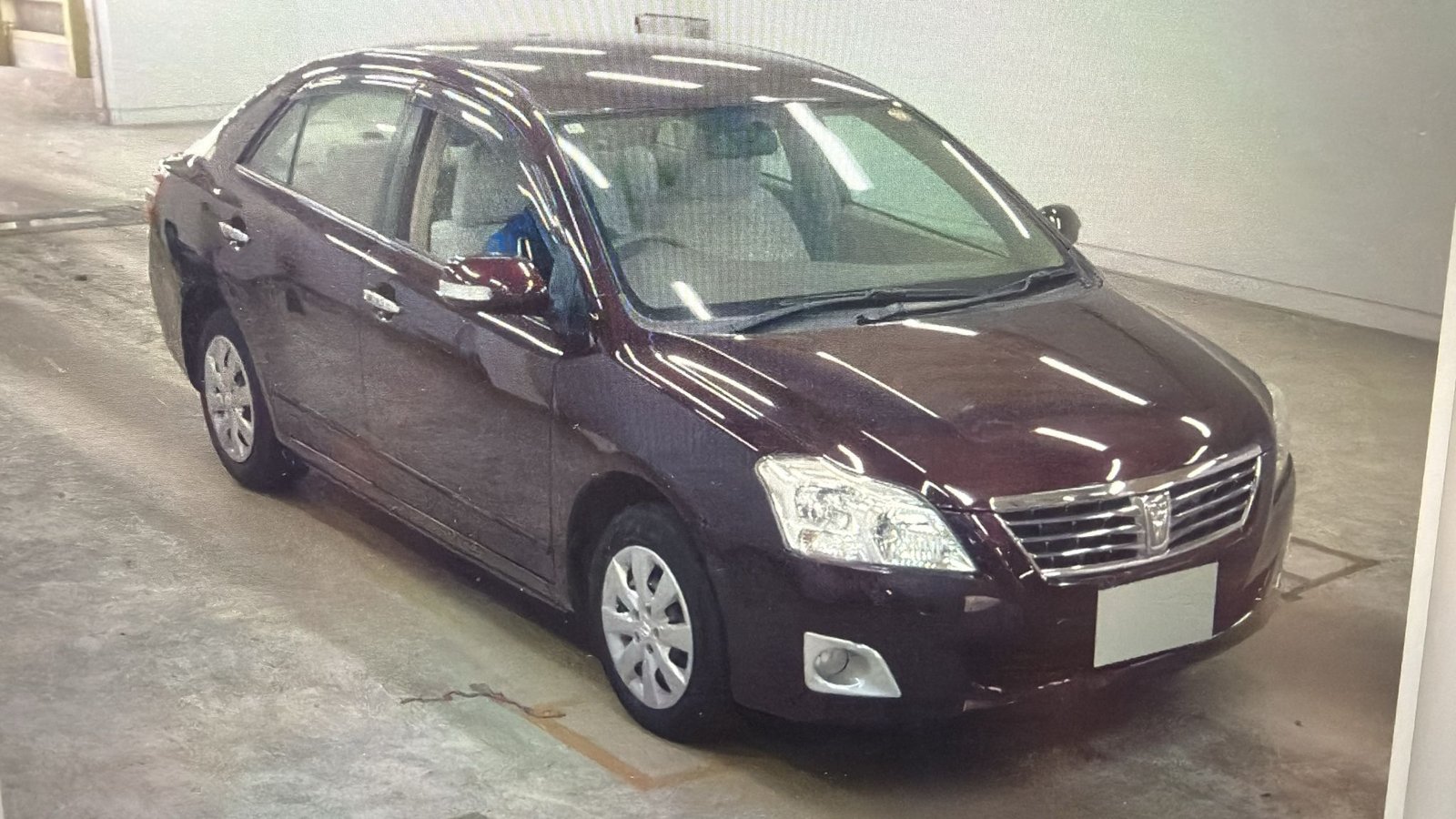 2011 Toyota Premio for Sale in Guyana – Wine – Ref 13729