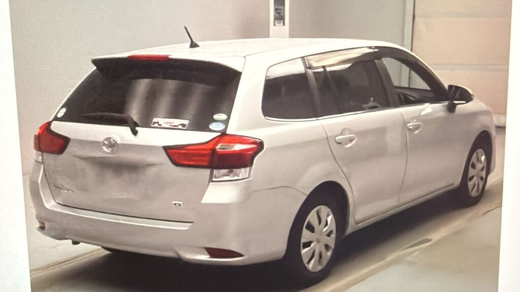 2017 Toyota Fielder Wagon for Sale in Guyana – Silver – Ref 13763
