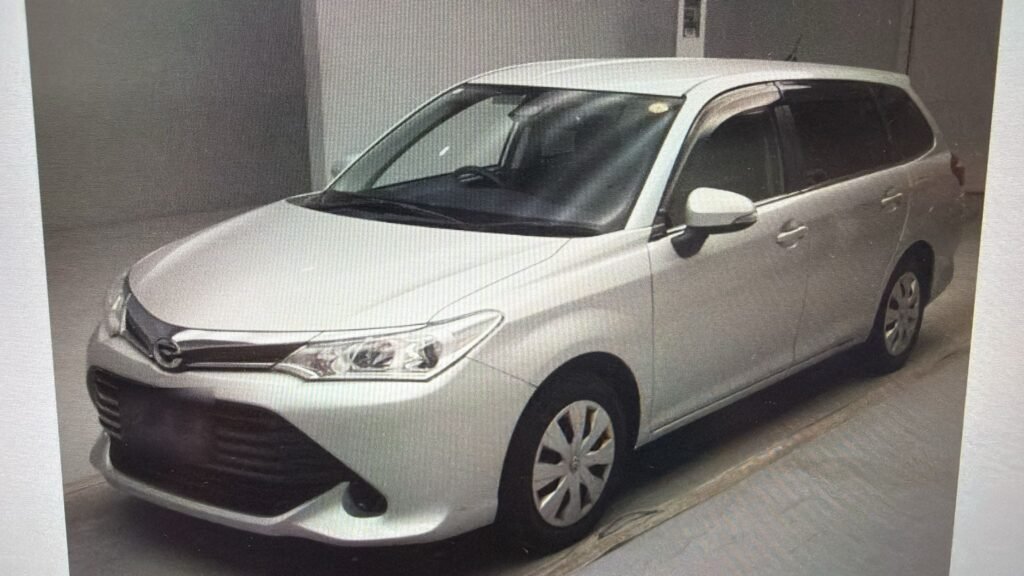 2017 Toyota Fielder Wagon for Sale in Guyana – Silver – Ref 13763