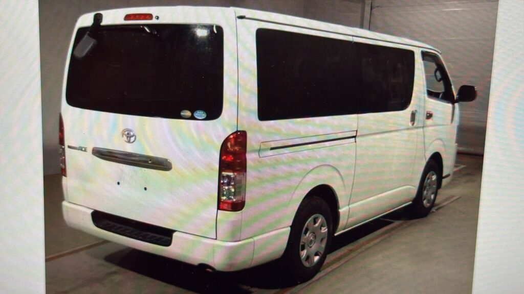 2018 Toyota Hiace for Sale in Guyana – White – Ref 13772