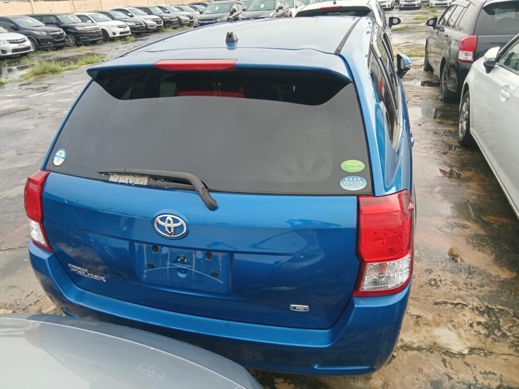 2012 Toyota Fielder for Sale in Guyana – Blue – Ref 13837