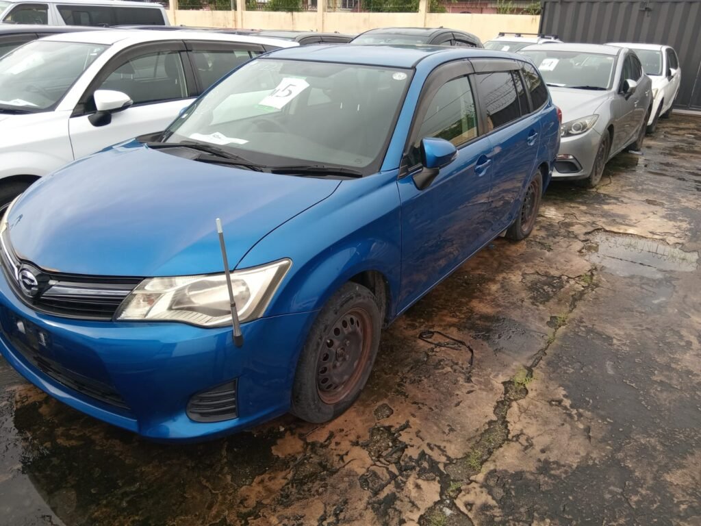 2012 Toyota Fielder for Sale in Guyana – Blue – Ref 13837