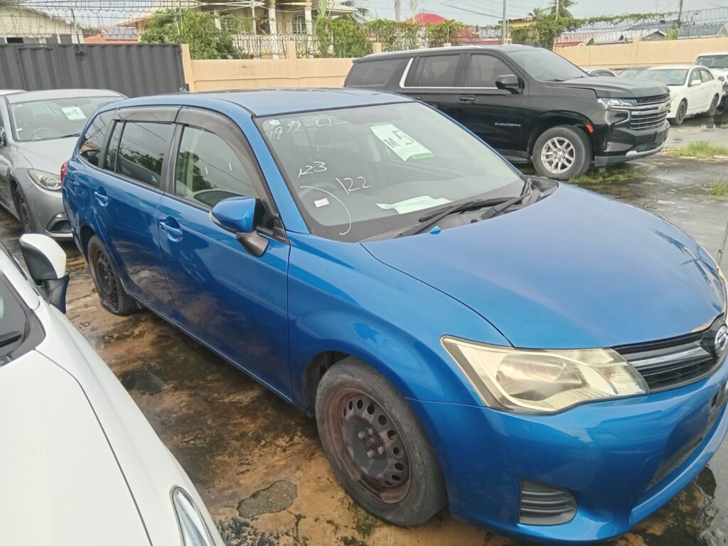 2012 Toyota Fielder for Sale in Guyana – Blue – Ref 13837