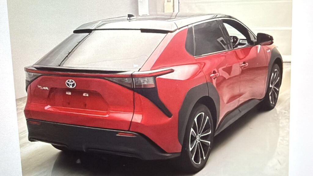 2024 Toyota BZ4X for Sale in Guyana – Red – Ref 13807