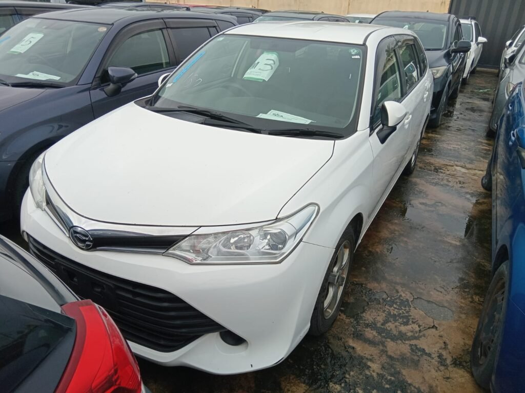 2015 Toyota Fielder Wagon for Sale in Guyana – White – Ref 13850