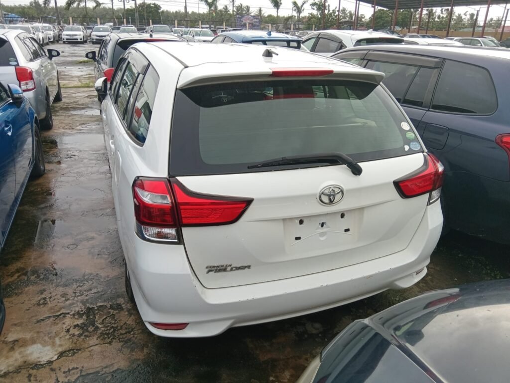 2015 Toyota Fielder Wagon for Sale in Guyana – White – Ref 13850