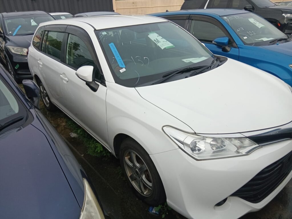 2015 Toyota Fielder Wagon for Sale in Guyana – White – Ref 13850