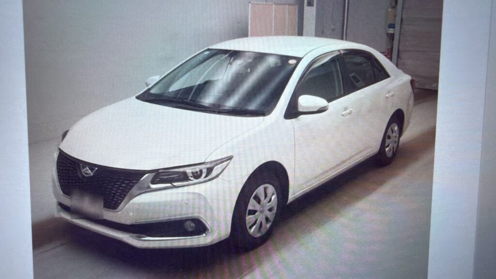 2017 Toyota Allion for Sale in Guyana – pearl white – Ref 13865