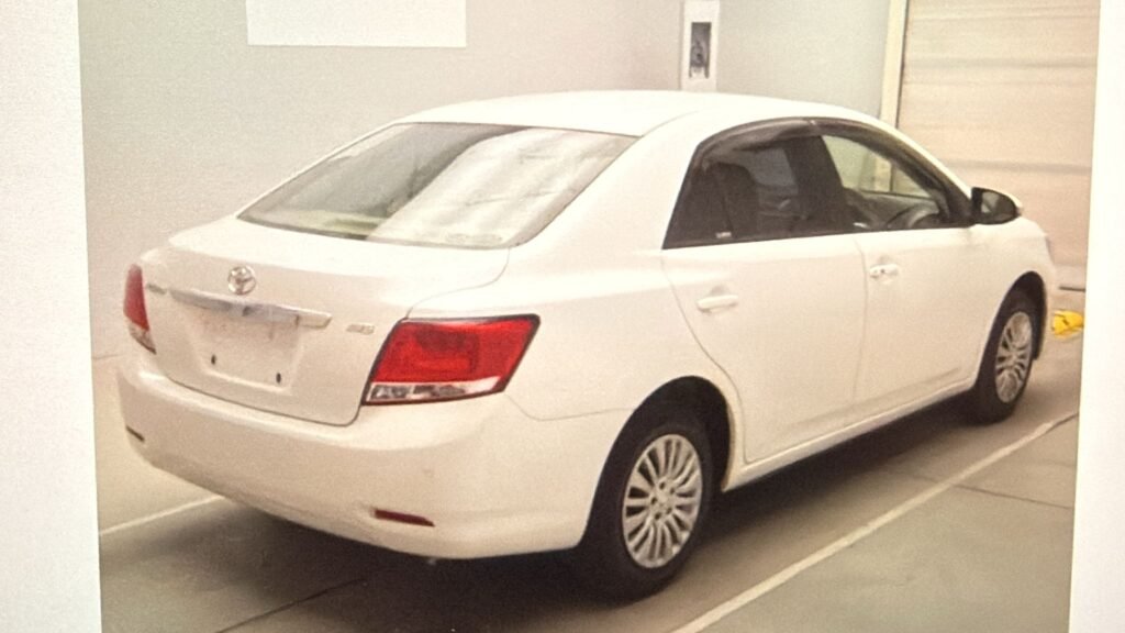 2018 Toyota Allion for Sale in Guyana – pearl white – Ref 13882